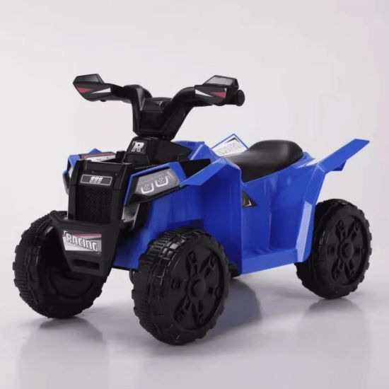 صورة دباب اطفال كهربائي - ازرق